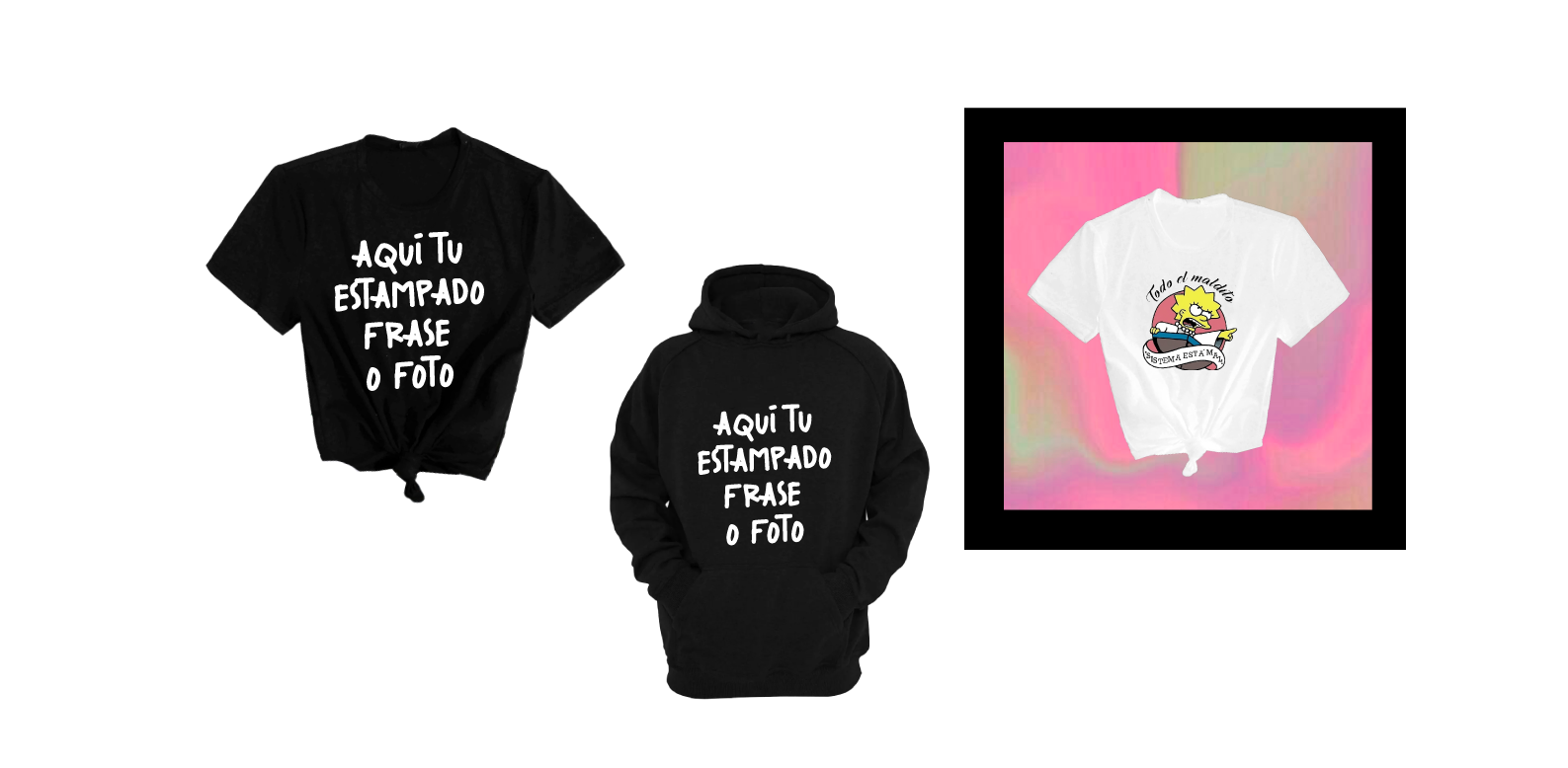 playeras y sudaderas personalizadas