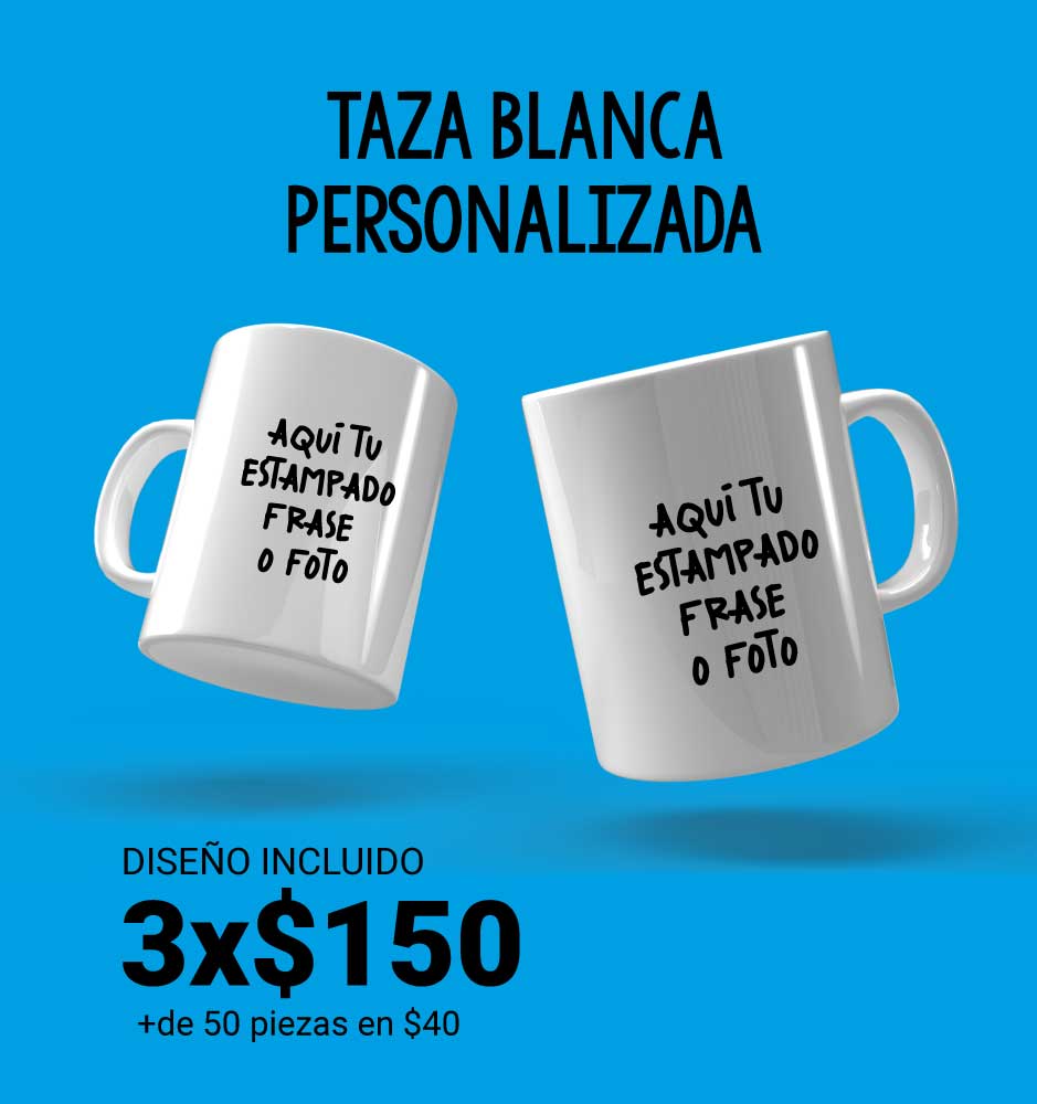 promocion de tazas personalizadas